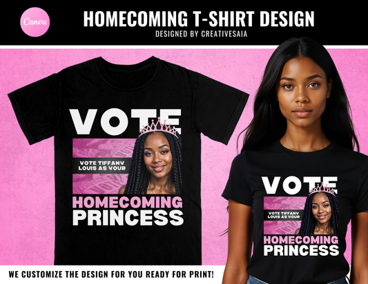 Homecoming T-Shirt Design | We Customize For You | Sublimation, DTF, DTG