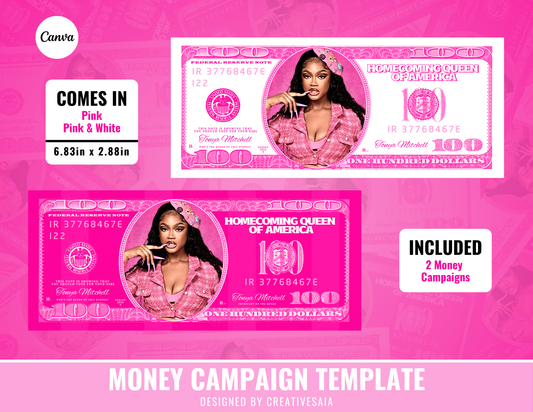 Homecoming Money Campaign | Customizable DIY HOCO Money