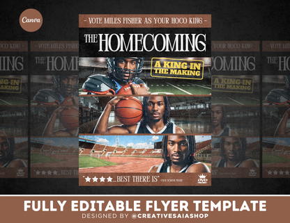 Homecoming Flyer | Customizable DIY HOCO Flyer | Movie Poster Flyer | Boondocks Inspired