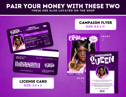 Homecoming Money Campaign | Customizable DIY HOCO Money | Bratz Themed