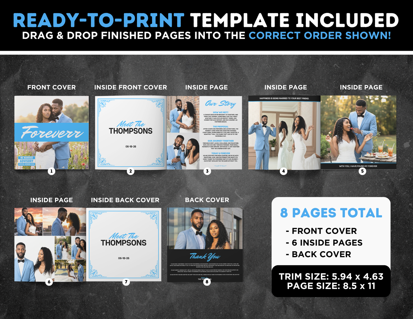 Wedding CD Album | Customizable DIY Wedding CD Album | Limited Edition Album