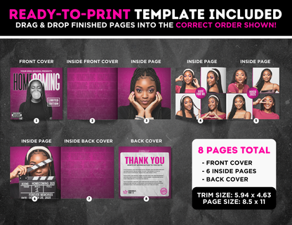 Homecoming CD Album | Customizable DIY HOCO CD Album | Limited Edition Album