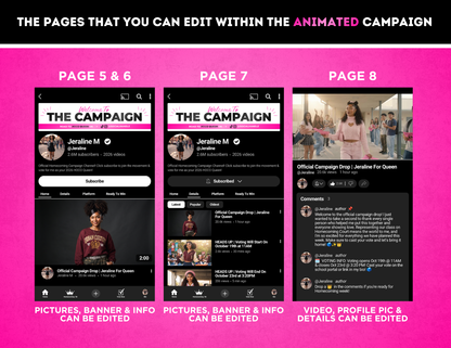 Homecoming Animated Campaign | Customizable DIY Campaign | YouTube Inspired