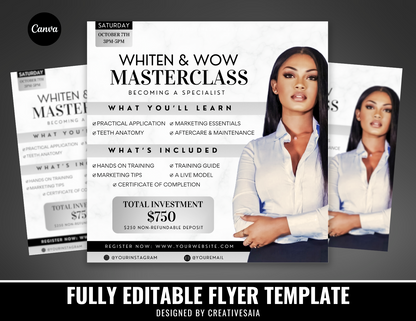 BW Teeth Whitening Masterclass | Customizable DIY Specialist Masterclass