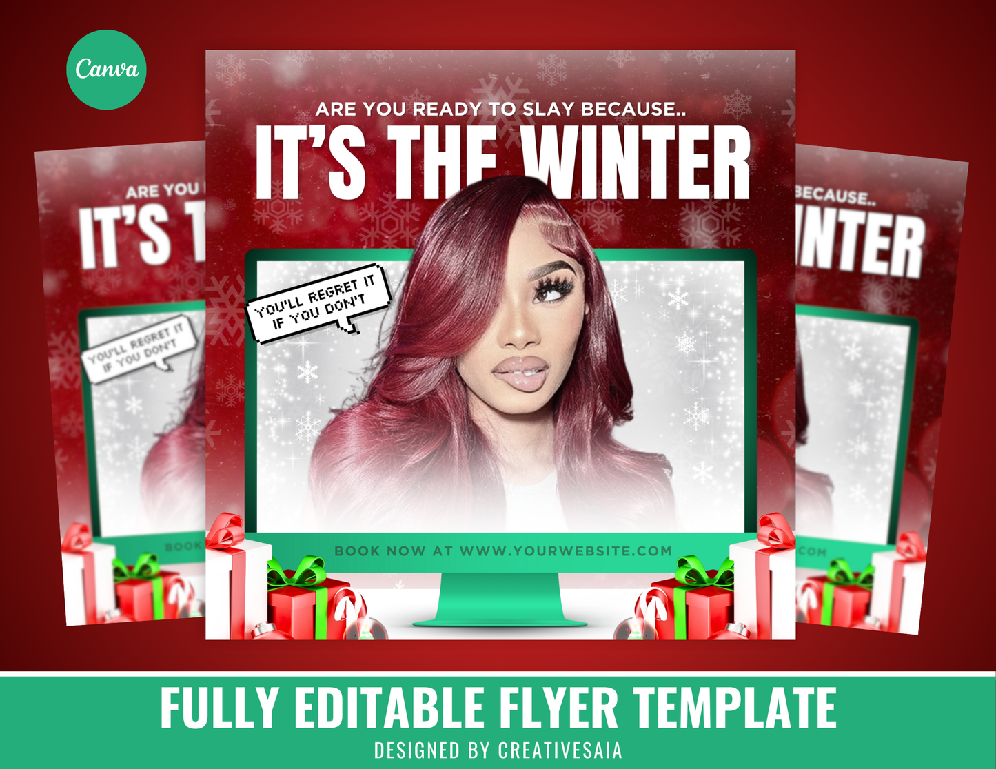 Winter Season Bookings | Customizable DIY Booking Flyer