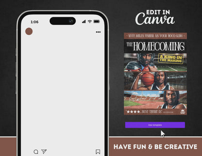 Homecoming Flyer | Customizable DIY HOCO Flyer | Movie Poster Flyer | Boondocks Inspired