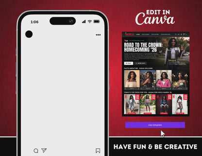 Homecoming Flyer | Customizable DIY HOCO Flyer | Netflix Inspired