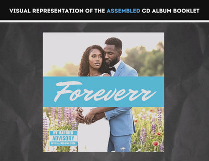 Wedding CD Album | Customizable DIY Wedding CD Album | Limited Edition Album
